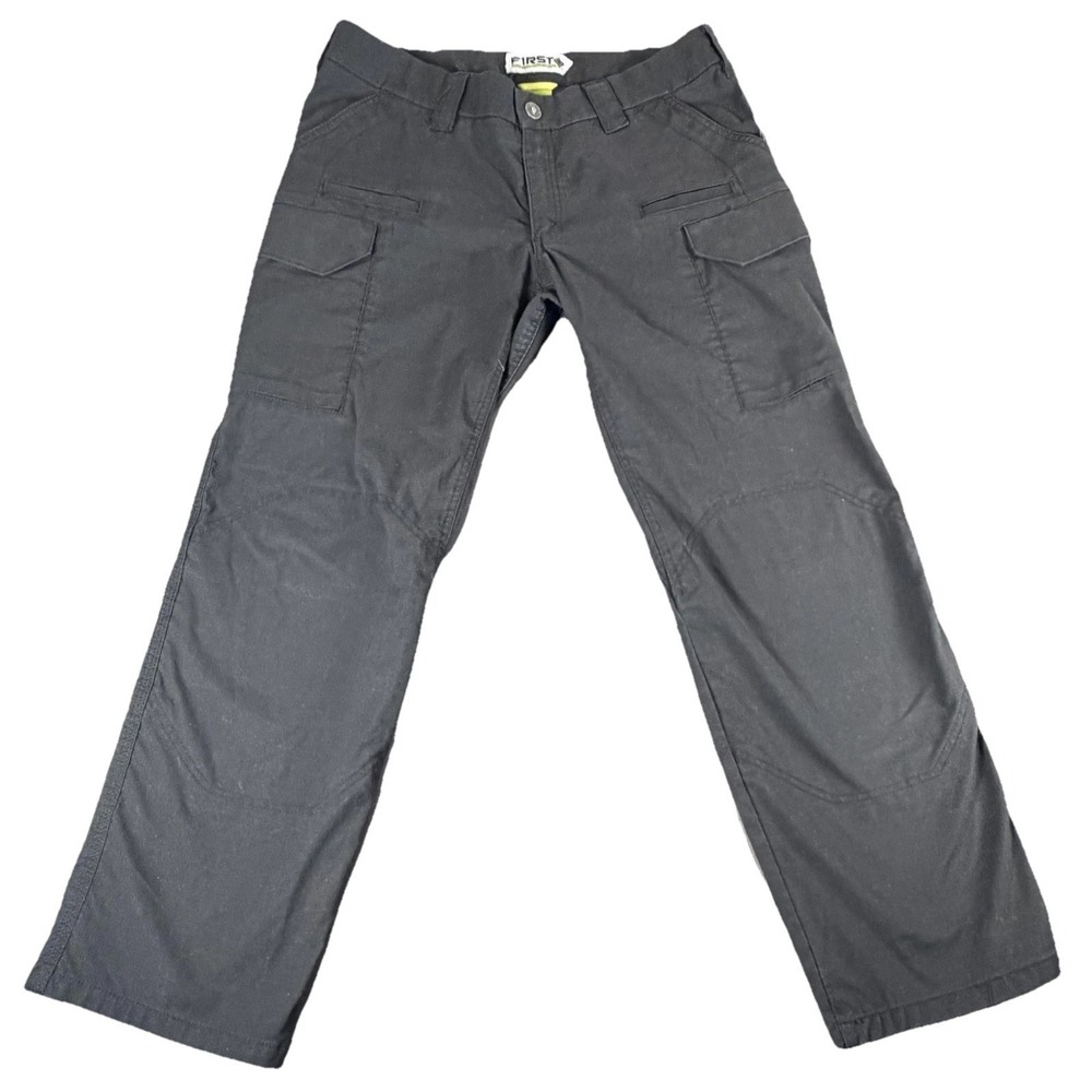 First Tactical Pants Womens 14 Black Cargo Twill Tactical Workwear Pockets